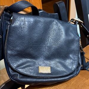 Juicy Couture Dark Leather Shoulder Bag